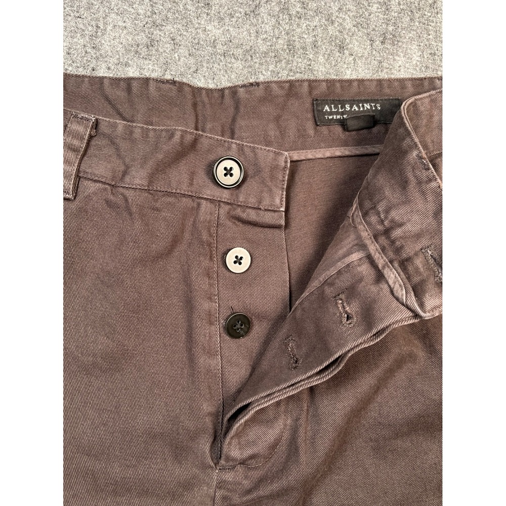 ALLSAINTS TWENTY EIGHT Brown‎ Carpenter Shorts Mens Size 32 Casual